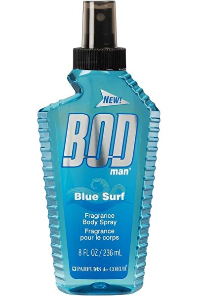 Bod Man Fragrance Body Spray - Blue Surf 236Ml Package design may vary