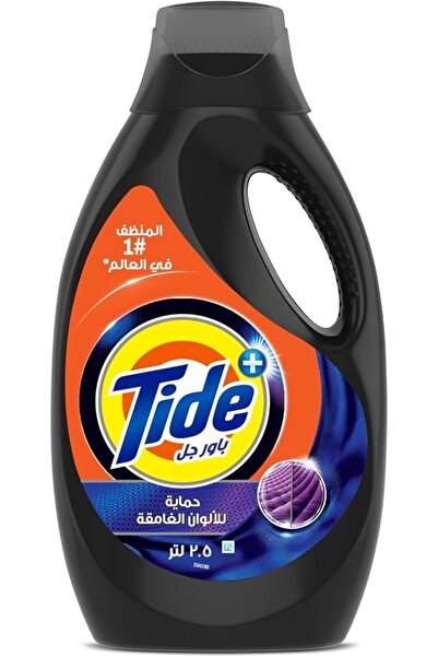 Tides جل تايد للغسيل يحمي الألوان الداكنة، 2.5 لتر