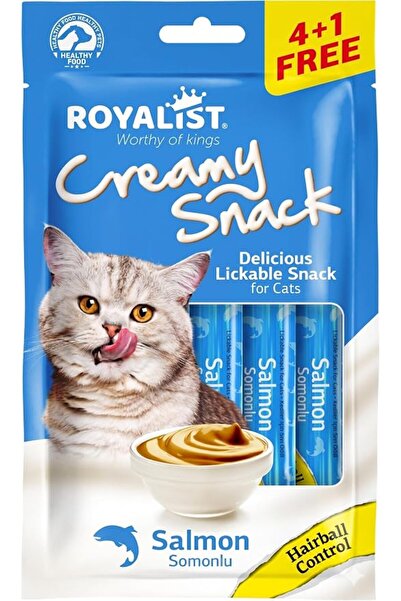 Royalist Creamy Snack Hairball Control Cat Treats Adult Cat Salmon 75g