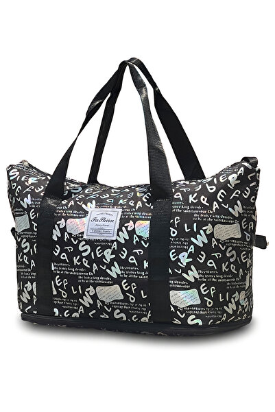 ZAAPPY 40L Printed Expandable Ladies Fashion Tote Bag, Travel Duffle, Lightwe...