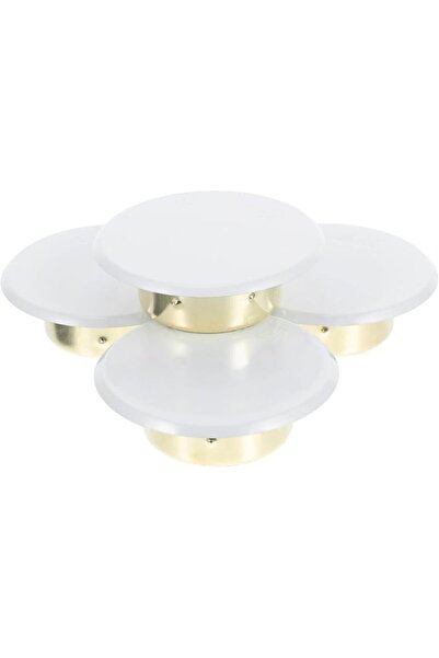 Generic 4pcs Metal Concealed Fire Sprinkler Head Cover Plate Iron Decorative ...