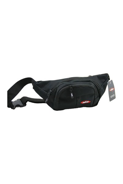 Generic Brand Waist bag with 4 zippered compartments 11 x 9 x 30cm (5468)