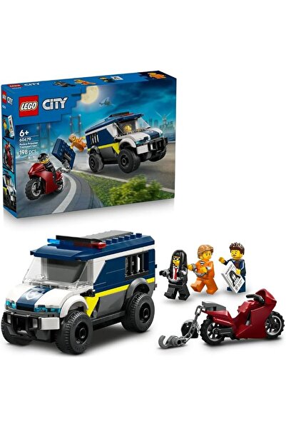 LegoPazar سيارة نقل السجناء من ليجو سيتي 60479