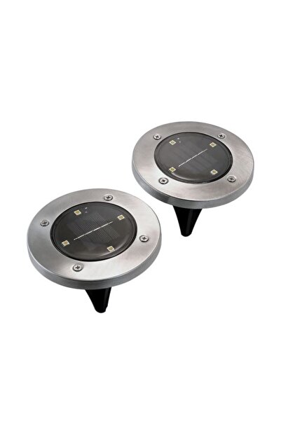Solplant Lampă solară pentru grădină, LED, set 2 bucăți, 11.5x14 cm, Gruid