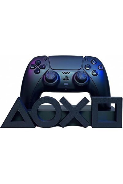 Generic Controller Holder Compatible with Playstation 5 - with Button Logo Fi...