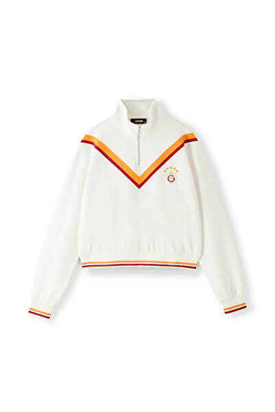 GSStore Galatasaray Kadın Yarım Fermuar Sweatshirt K261091