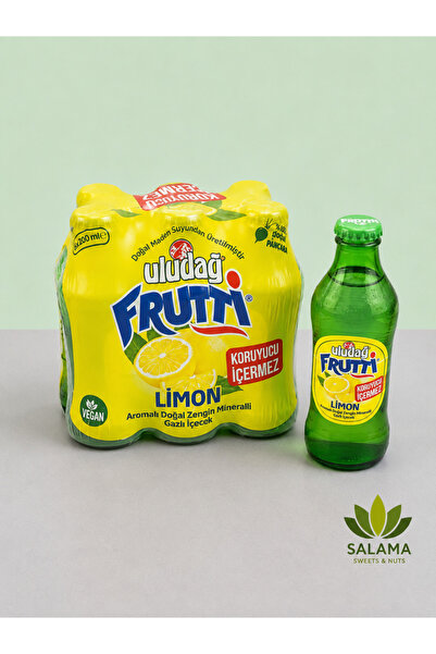 Uludağ Frutti مياه معدنية غازية بنكهة الليمون