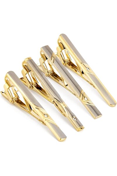 wynameleri Fashion Tie Pin Tie Clips Set for Men Wedding Business in Gift Box