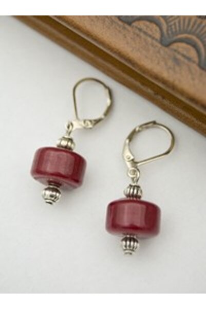 Stoneage Jade Stone Earrings - Multicolor -