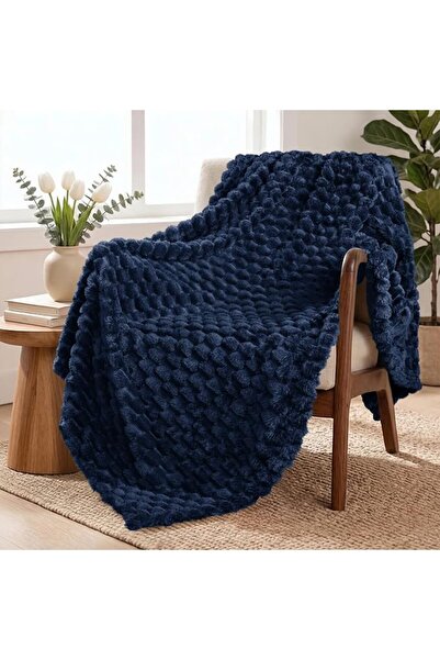 Exclusivo Mezcla Extra Large Soft Fleece Throw Blanket, 50x70 Inches Stylish ...