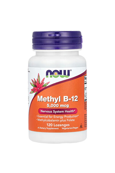 Now Foods Supplement, Methyl B-12 (Methylcobalamin) 5,000 mcg, Nervous System...