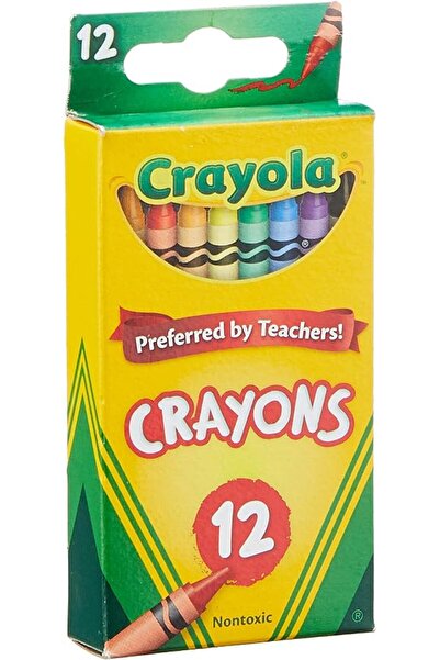 Vans x Crayola مجموعة أقلام تلوين كرايولا غير سامة 12 قطعة