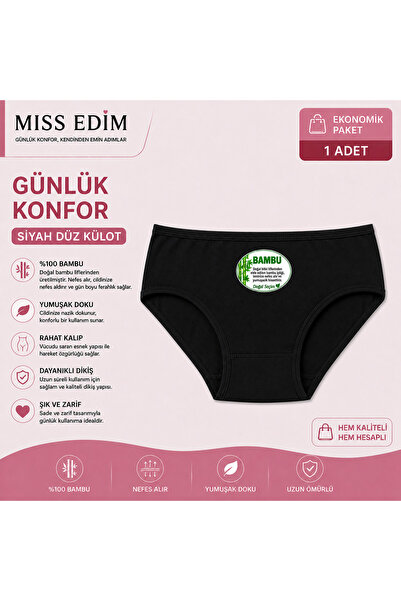 MİSS EDİM Bambu İç Çamaşırı Külot