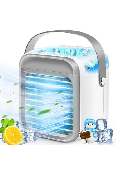 AZONEE Portable Air Conditioner & Personal Air Cooler, 3-In-1 Evaporative Coo...