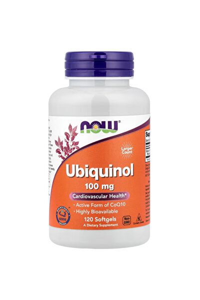 Now Foods Supplement, Ubiquinol 100 mg, High Bioavailability (the Active Form...