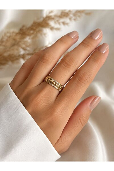 XUPING JEWELRY 14K Kuyumcu Model Tasarım Xupıng Çelik Yüzük