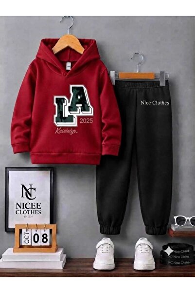 NC Nicee Clothes Children's Tracksuit Unisex (La Kes Chi̇nyo 2025 Edition Win...