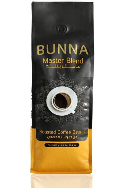 Bunna حبوب قهوة كاملة محمصة ماستر بلند 1 كجم |   خلطة ممتازة |   تحميص متوسط ...