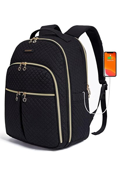 BAGSMART حقيبة ظهر للسفر للبالغين من الجنسين Bm0301039an