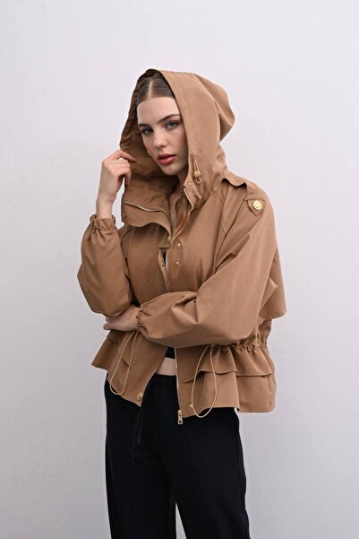 DENİKK Trend Iconic Design Water Repellent Windproof Raincoat Jacket-Iconic -...