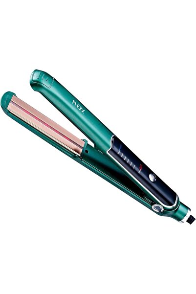 flexy ® Keratina PRO Hair Straightener with Coconut Therapy, Curling Stick, I...