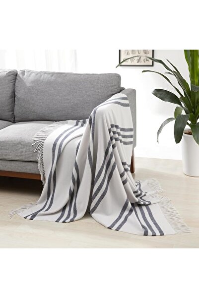 Amazon basics Room Décor Throw Blanket, Lightweight, recycled polyester, 127 ...