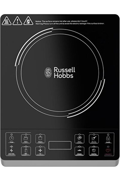 RUSSELL HOBBS موقد بالأشعة تحت الحمراء J12 بقوة 2000 واط مع شاشة LED، 8 إعداد...