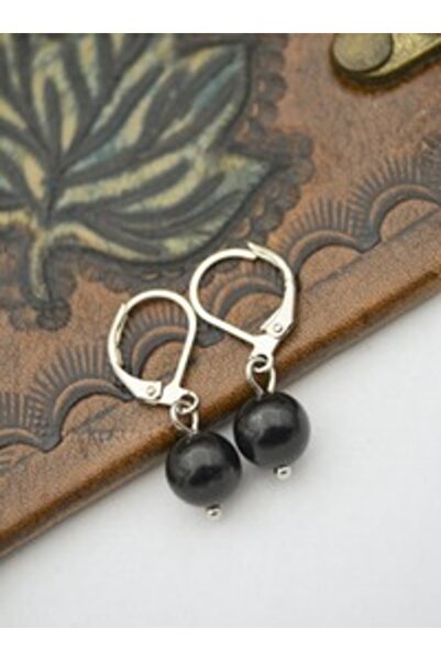 Stoneage Obsidian Stone Earrings - Multicolor -