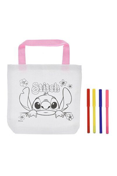 Disney Set de colorat Stitch cu 4 markere - 21x22cm