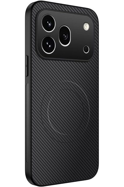 GENERAL حافظة مغناطيسية لهاتف Honor 600 Pro، بتصميم ألياف الكربون، نحيفة وخفي...