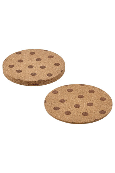 IKEA SOLABBORRE mantar 10 cm bardak altlığı