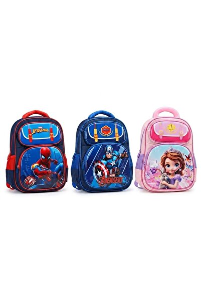 Generic Brand Kid's Lightweight Princess Backpack, Pink & Purple