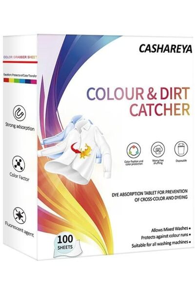 Yelajoy Color Catchers for Laundry, Dye Catcher Sheets, Clothes Color Protect...
