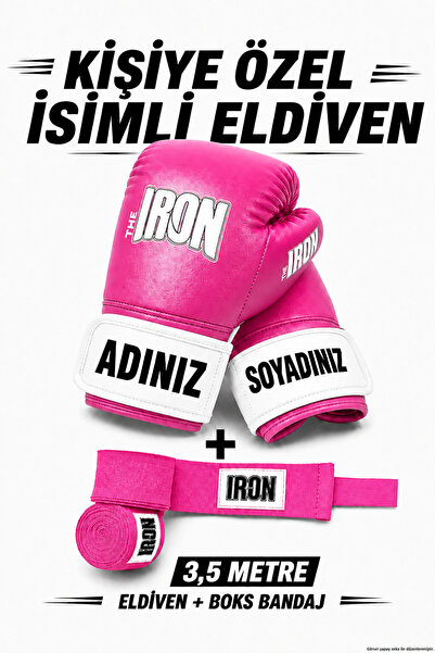 Theiron Kişiye özel Boks / Kickboks / Muaytahi eldiveni + Bandaj