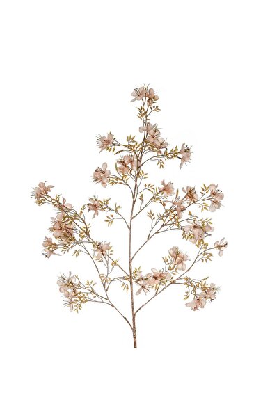 OEM Tulpina de floare artificială cu ramură lungă, Roz prăfuit 103cm