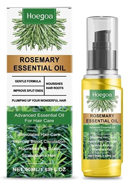 HOEGOA Rosemary Essential Oil for Hair Growth, Anti-Hair Loss Essential Oil f...
