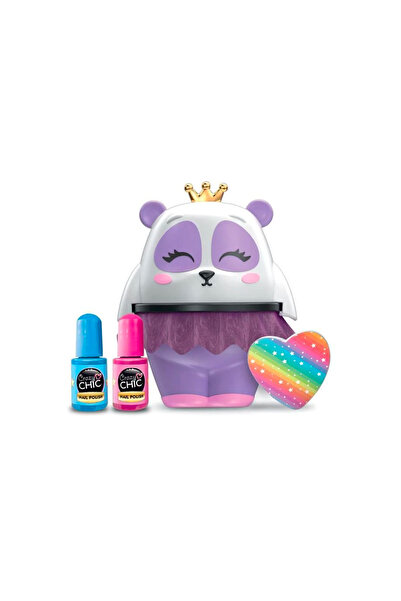Crazy Chic Lovely Ballerina Nail Art panda ballerina manicure set with 2 poli...