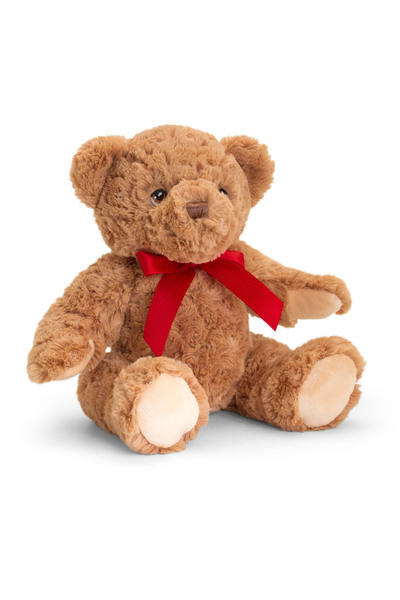 Keel Toys Βελούδινο Αρκουδάκι SE6359, 25 εκ., καφέ