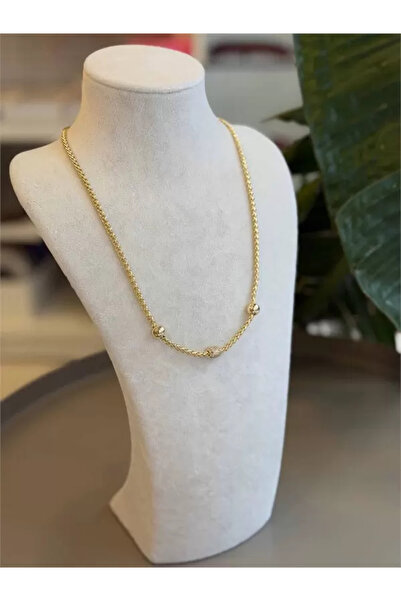 Şeker Portakalım Jewelled Necklace - Gold