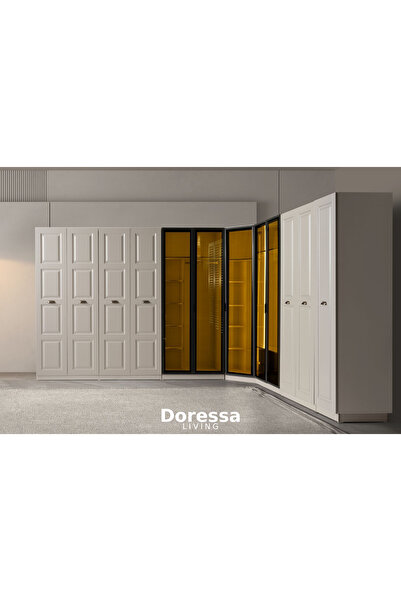 Doressa Living Lossa Sand Köşe Gardırop