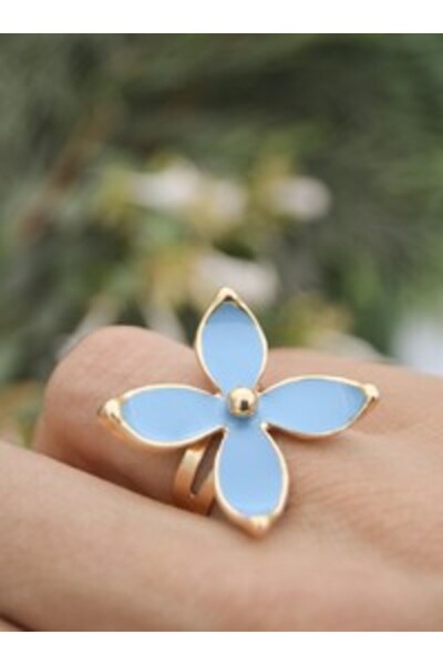 Stoneage Mineli Adjustable Ring - Blue -