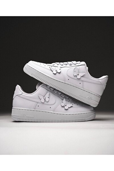Nike Air Force 1 Low 'Butterfly' Hakiki Deri Kadın Sneaker Ayakkabı-SPORTXSTORE