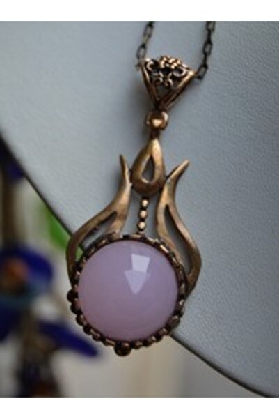 Stoneage Tulip Figured Necklace - Pink -
