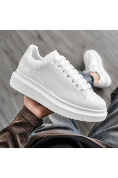 dehaine Unisex sneakers LUX SHINE MQ, casual sneakers από οικολογικό δέρμα, ά...