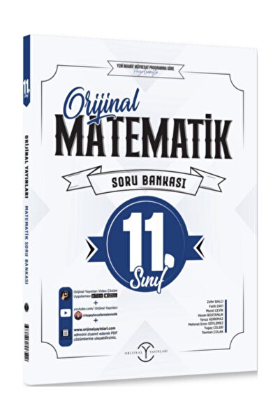Orijinal Yayınları 11. Sınıf Orijinal Matematik Soru Bankası (Maarif Model)