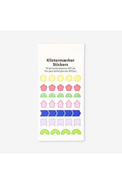 Flying Tiger Copenhagen Bullet Planlayıcı İçin Sticker Seti