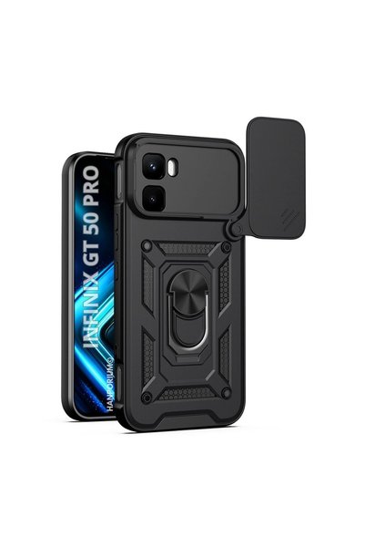 HANPORIUM Infinix Gt 50 Pro Compatible Tank Case - Extra Impact Protection Ar...