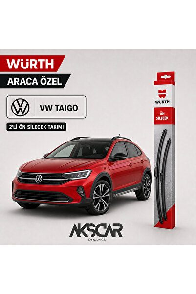 Würth VW Taigo Uyumlu 2’li Ön Silecek Takımı