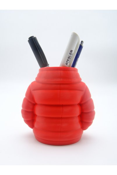 ATEŞLER HEDİYELİK Plastic Desktop Mounted Pen Holder