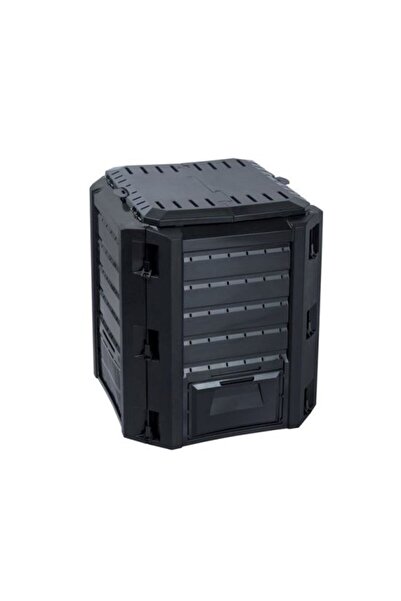 Solplant Compostor de gradina, 380 L, negru, Compogreen
